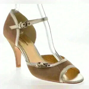 NWOT Luzia Mirnar suede leather upper shoes